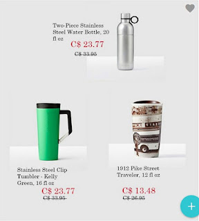 Starbucks Canada Menu Prices to September 7 - 30, 2017