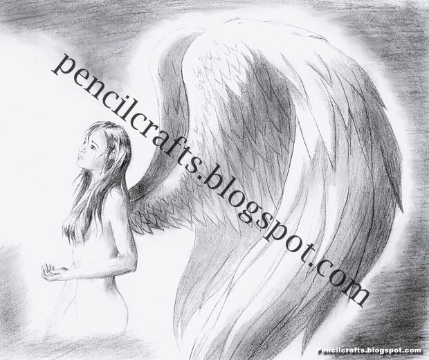 New Pencil Drawings Of Angels