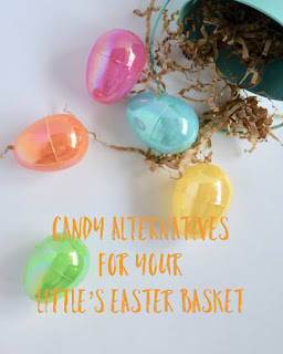 candy alternatives easter basket