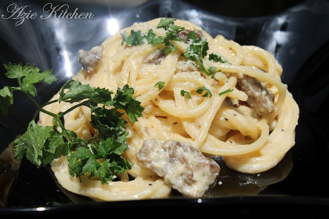 Spaghetti alla Carbonara Lagi - Azie Kitchen