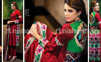 nishat linen, winter collection, 2013,nisha