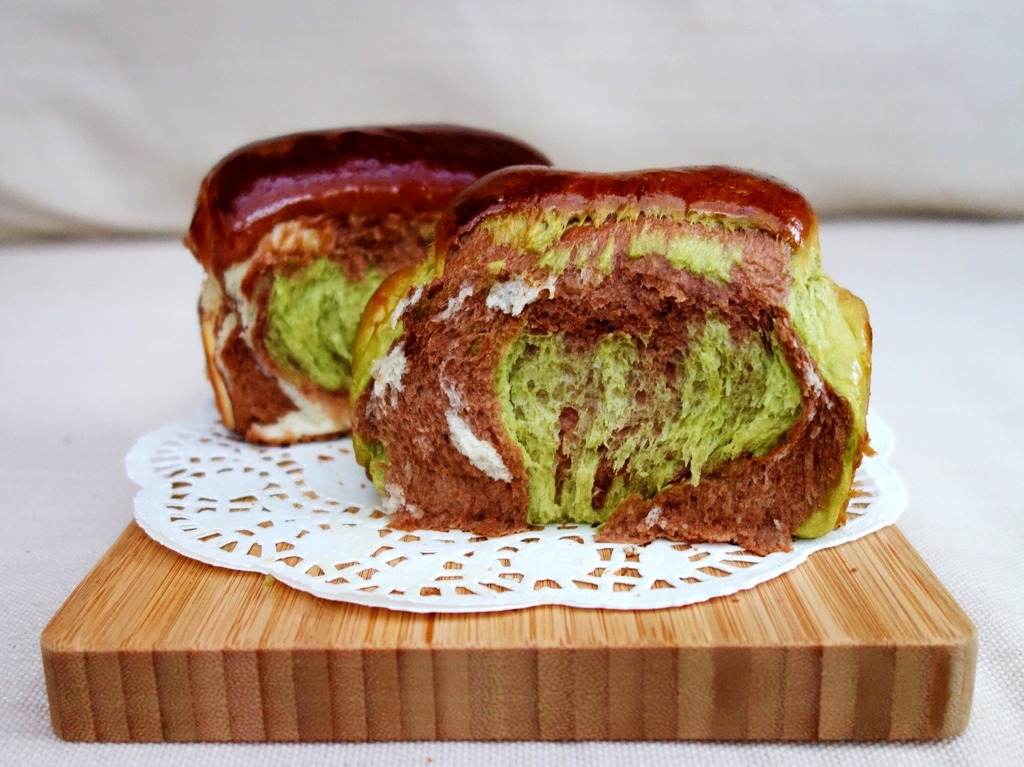 The Bake-a-nista: Matcha Hokkaido Milk Bread