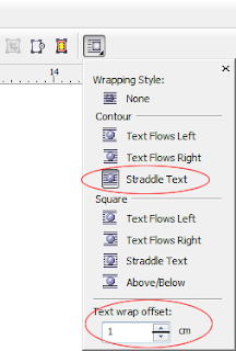 Membuat Teks Mengikuti Alur Gambar dengan Corel Draw