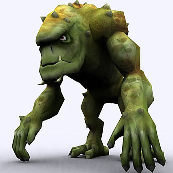 fantasy troll model