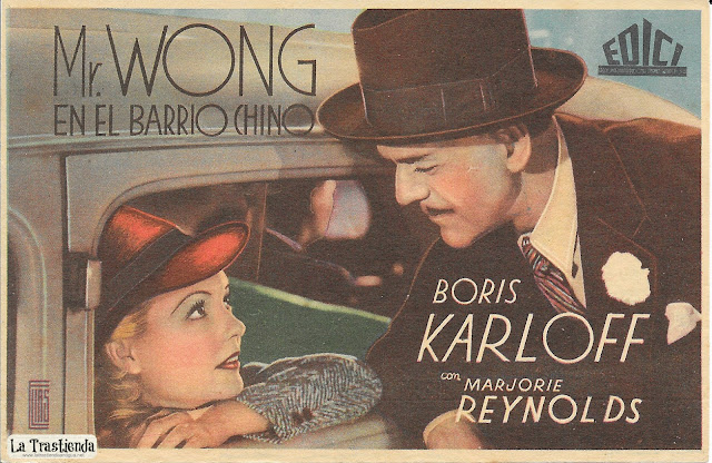 Programa de Cine - Mr.Wong en el Barrio Chino - Boris Karloff - Marjorie Reynolds