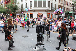 Comienzo de las fiestas de Barakaldo 2015