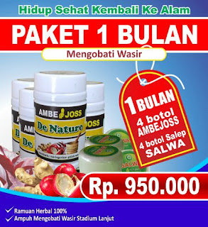 obat wasir paket 1 bulan