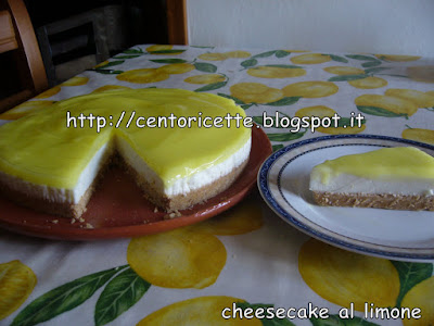 Cheesecake al limone