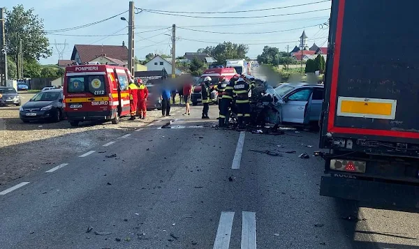 Accident la Cumpărătura, 8 iulie 2023