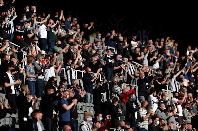 Newcastle United has been voted as the best atmosphere in the Premier League