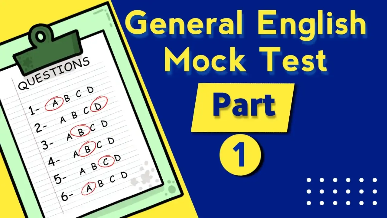 General English Mock Test 1