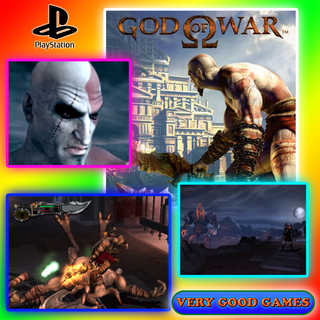 The review of the first God of War - the game for PS2. PS3, PS Vita, a legend of the game world