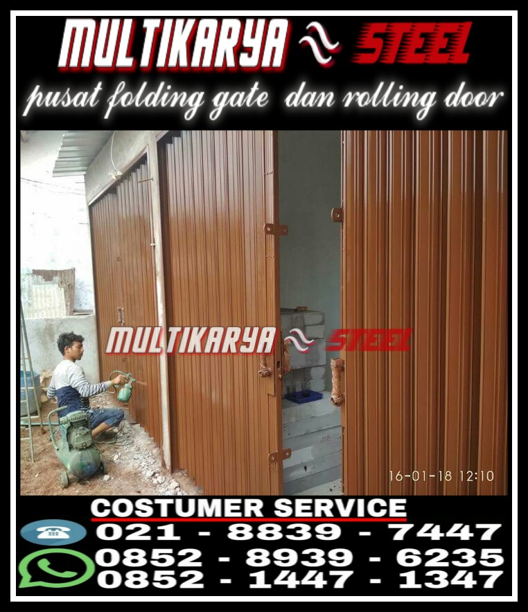 Daftar Harga Pintu Harmonika Bekasi Murah FOLDING GATE 