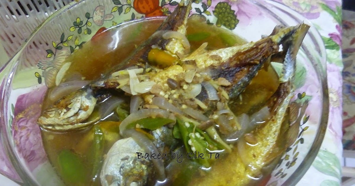 BAKED BY CIK TA: IKAN CENCARU@JAKET MASAK TAUCU.