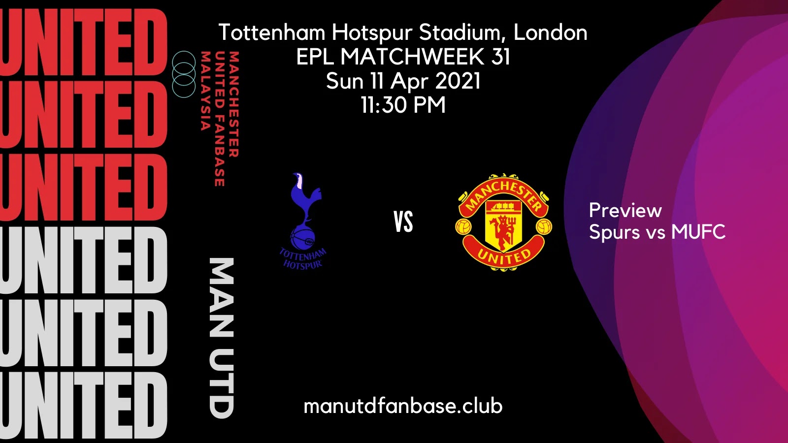 Preview Tottenham Lawan Manchester United Pekan ke-31