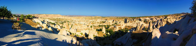 Panoramica monte Kapadokya del  Valle Rosa Rojo