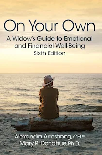 On Your Own: A Widow's Guide to Emotional and Financial Well-Being book promotion by Alexandra Armstrong, CFP®, Mary R. Donahue, PH.D.