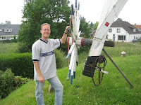 Remco Harmsen owner of De volharding windmill in Zeddam Holland