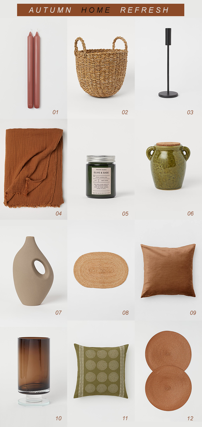 12 items to refresh your home for fall