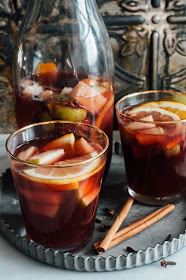 Red Sangria from "The Healing Kitchen"  {AIP, paleo, alcohol free} 