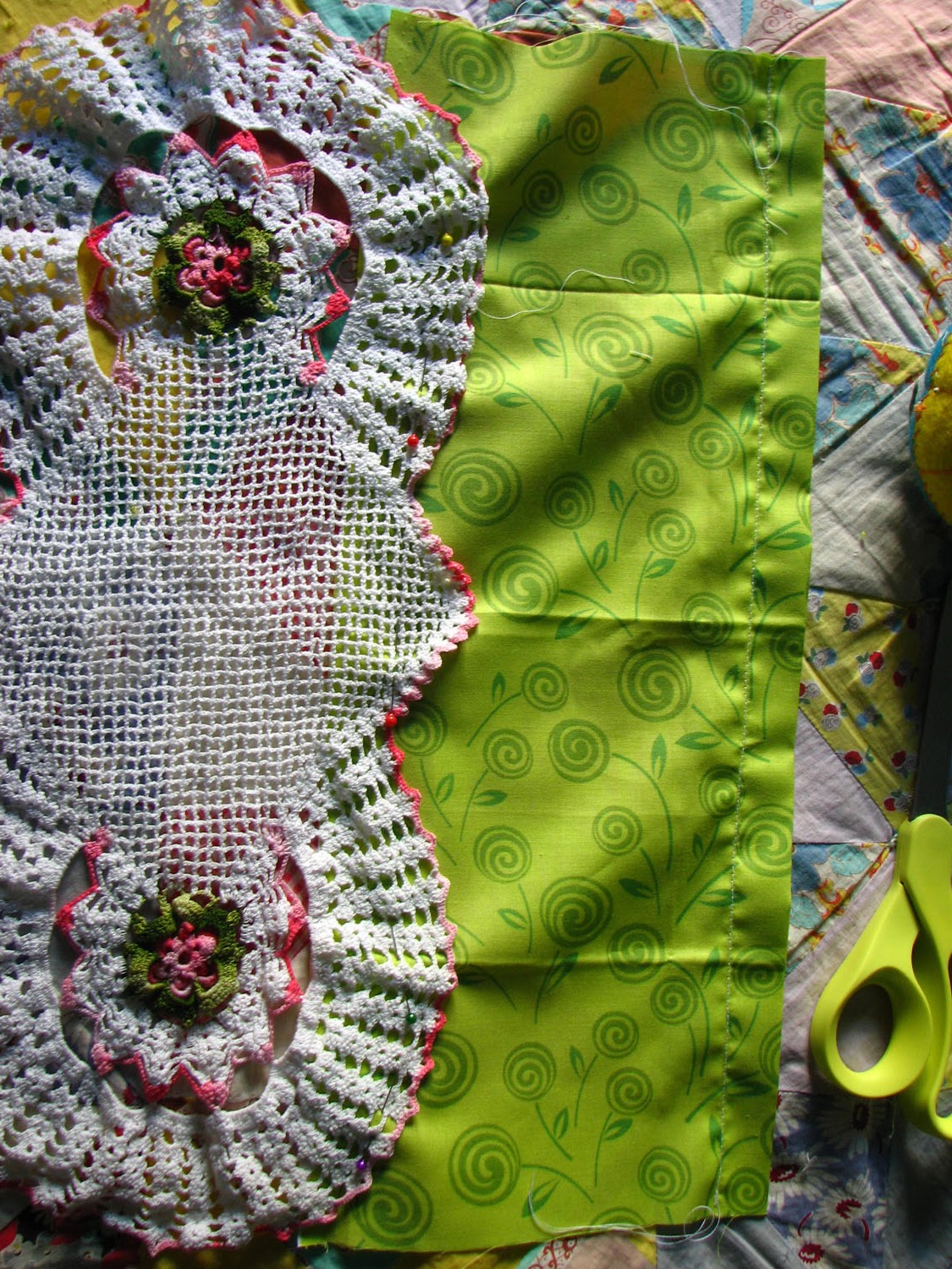 Dilly Doily Bag Tutorial