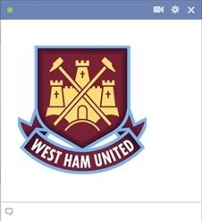 West Ham COYI emoticon