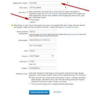 Cara Mendaftar Akun Google Adsense Via Youtube 