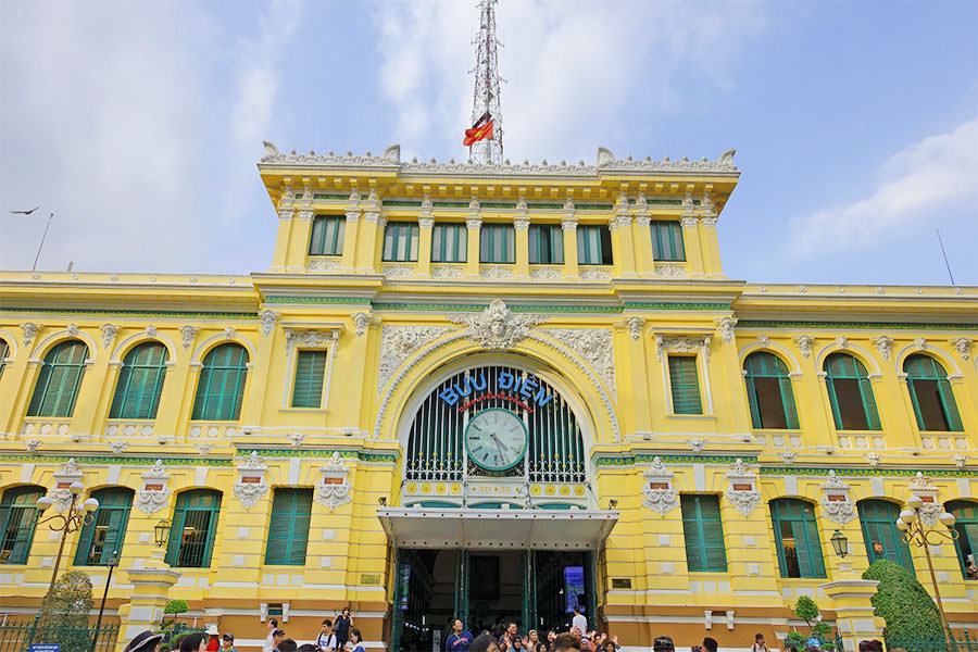 丁丁越南暗黑旅行團 - 西貢中央郵局