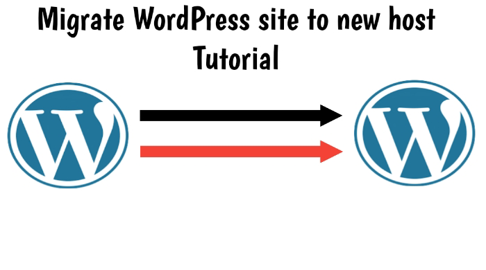 Migrate WordPress site to new host Tutorial