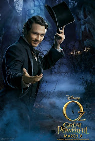 James Franco Oz Great Powerful poster
