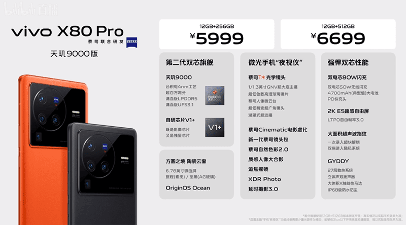 X80 Pro MediaTek version