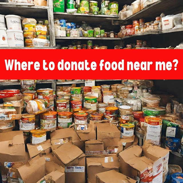 Where donate food near me