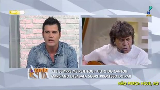 “Meu pai está me processando”, desabafa filho do cantor Marciano