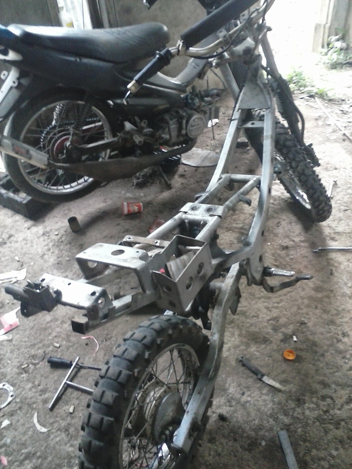 Modif Trail Satria Cileunyi Tanjakan Muncang