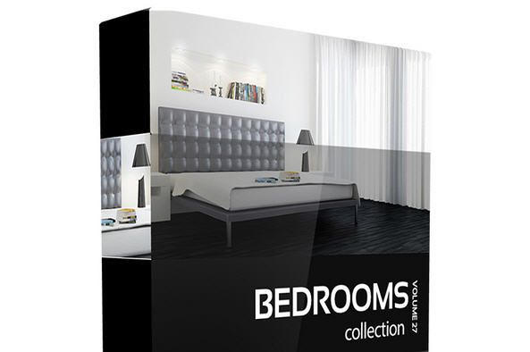 CGAxis Models Volume 27 Bedrooms