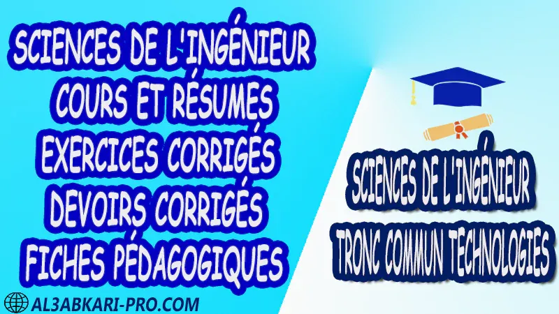 Sciences de l'ingénieur Tronc commun Tronc commun Technologique Tronc commun biof Devoir de Semestre 1 Devoirs de 2ème Semestre maroc Exercices corrigés Cours résumés devoirs corrigés exercice corrigé prof de soutien scolaire a domicile cours gratuit cours gratuit en ligne cours particuliers cours à domicile soutien scolaire à domicile les cours particuliers cours de soutien des cours de soutien les cours de soutien professeur de soutien scolaire cours online des cours de soutien scolaire soutien pédagogique