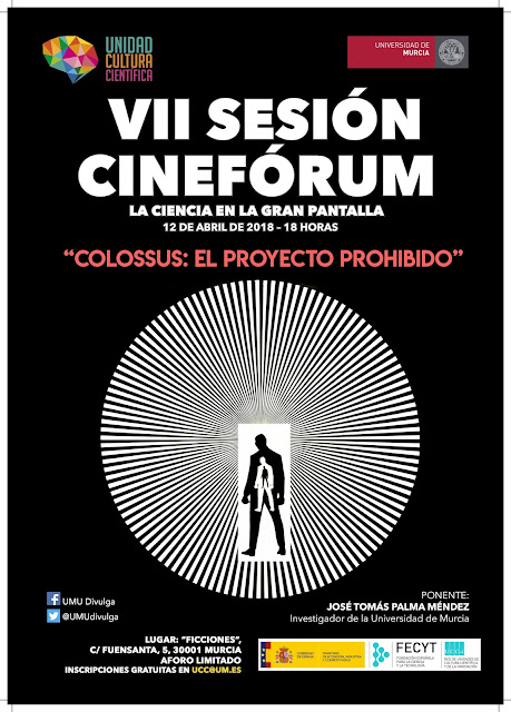 VII sesión del cinéforum de la UMU con "Colossus: El proyecto prohibido"