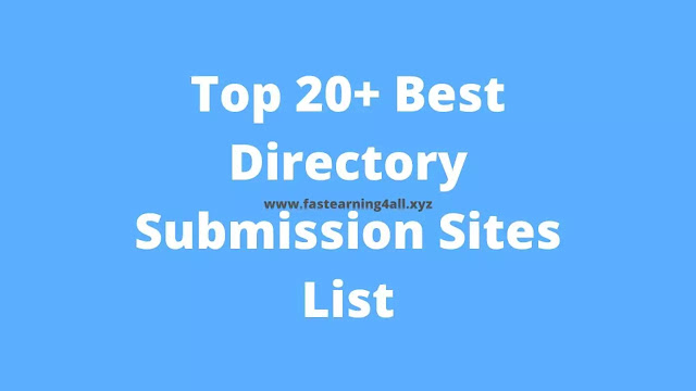 Top 20+ Best Directory Submission Sites List in 2020 | Fastearning4all |