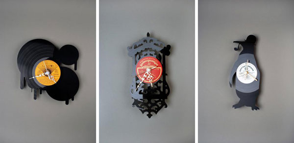 Vinyl Record Wall Clock