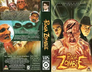 Película - VHS - Pablo Parés - Plaga zombie (1997)