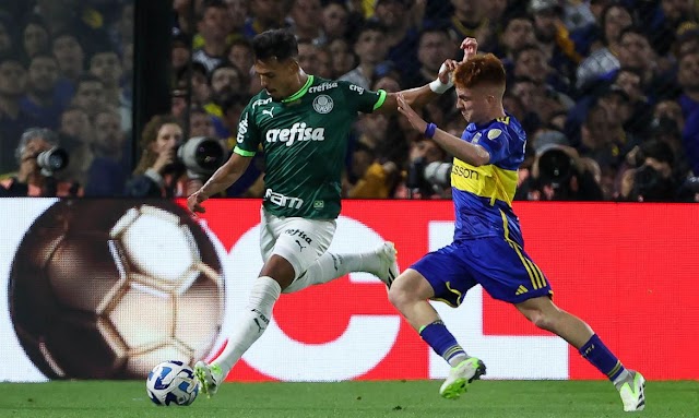 Primeiro confronto entre Palmeiras e Boca Juniors na Libertadores termina em empate sem gol