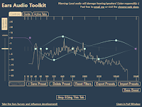 Captura de la Interfaz Gráfica Actual de Ears Audio Toolkit Extensión