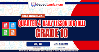 GRADE 10 DAILY LESSON LOG (DLL 10) QUARTER 4 SY 2022-2023