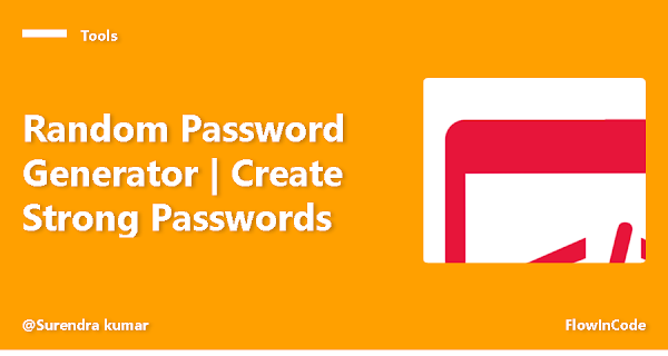 Random Password Generator | Create Strong Passwords