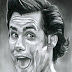 How to draw Jim Carrey (easy steps )