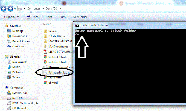 Cara Menyembunyikan Folder Dengan Notepad