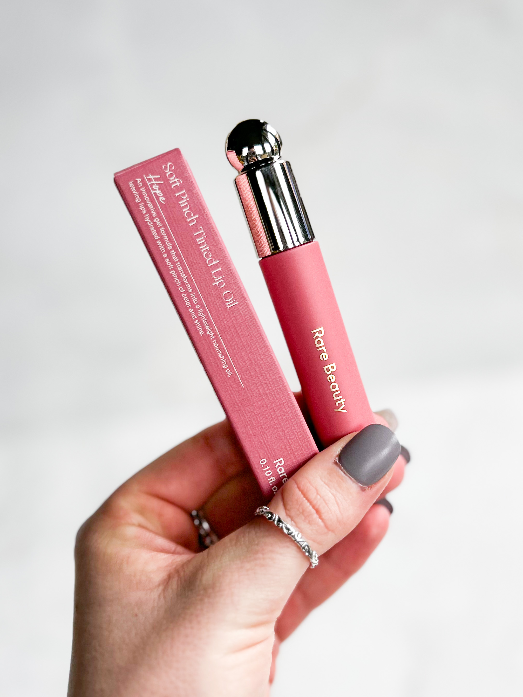 Rare Beauty Soft Pinch Tinted Lip Oil Review (+ Swatch)