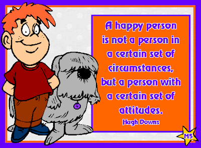 Thoughts: Things to Think: Be happy