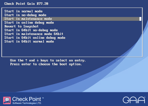 How to uninstall a CheckPoint Hotfix after a failed installation