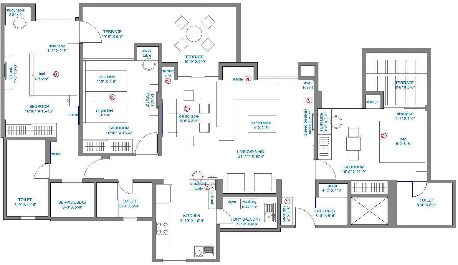 Interior Design For Shoebox Apartment Singapore